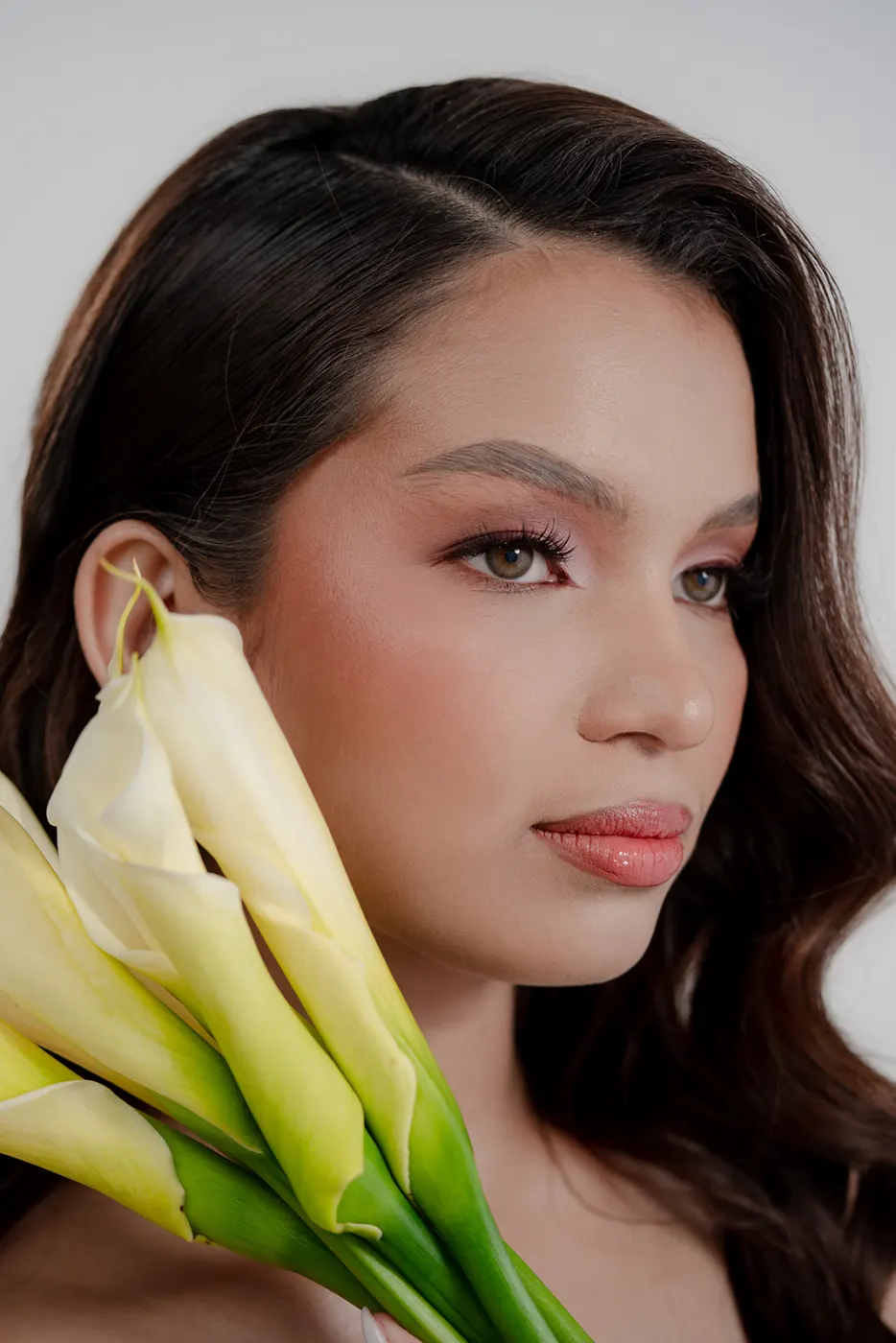 Maquillaje de novia glam con calas — Tercero Beauty Labs, Managua